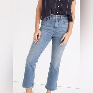 Madewell Cali Demi Boot Jeans Size 29